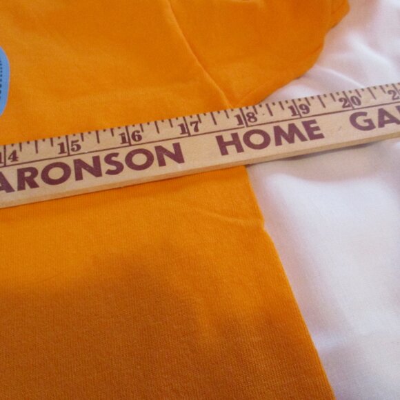 Vintage FT. MYERERS BEACH T Shirt Size Petite Orange U.S.A. - Picture 3 of 7